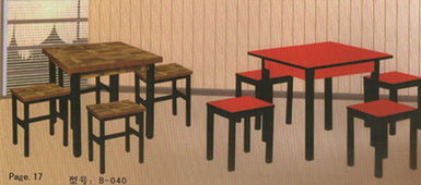 胜芳钢木餐桌椅厂家 在哪能买到口碑好的餐凳