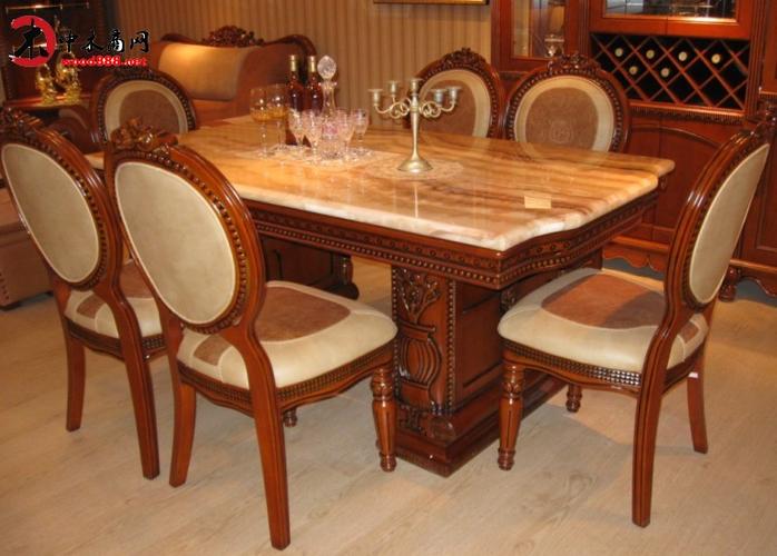 优质实木欧式餐桌椅批发「中木商网」格林家具厂产品,批发,价格,厂家